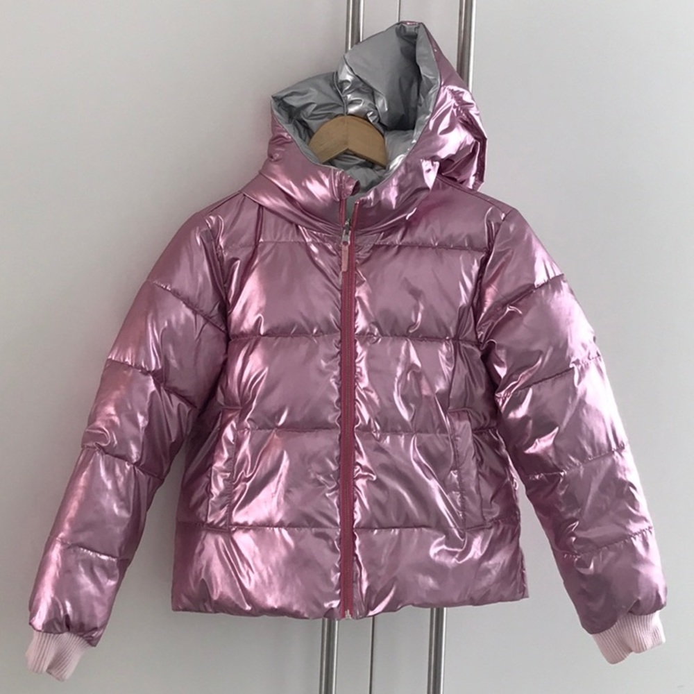 J Crew Girls Puffer Coat
